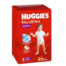 Хаггис подгузники трусики Драй Эксперт Конви 5 15шт