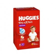 Хаггис подгузники трусики Драй Эксперт Конви 4 17шт
