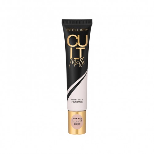 Stellary Матирующий тональный крем / CULT MATTE FOUNDATION тон 03, 25 мл