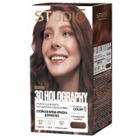 Студио Профешнл 3D стойкая краска для волос т.6.47 Медный каштан HOLOGRAPHY 2025