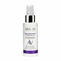 ARAVIA Laboratories крем для лица Омолаживающий с нативным коллагеном Collagen Active SPF20,100мл