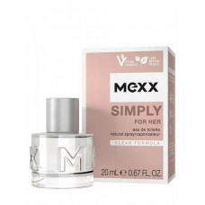Туалетная вода MEXX Simply For Her W edt 20мл женская