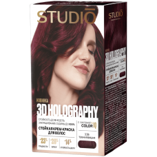 Студио Профешнл 3D стойкая краска для волос т.3.56 Темная вишня HOLOGRAPHY 2025 Студио Профешнл 3D стойкая краска для волос т.3.56 Темная вишня HOLOGRAPHY 2025