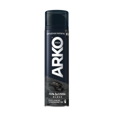 АРКО гель для бритья и умывания 2в1 200мл BLACK* АРКО гель для бритья и умывания 2в1 200мл BLACK*