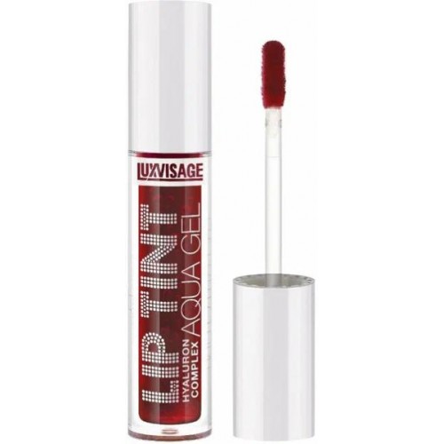 LUXVISAGE Тинт для губ с гиалуроновым комплексом LIP TINT AQUA GEL hyaluron complex т.10 Smoky Plum