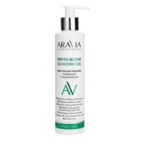 ARAVIA Laboratories гель для умывания фито очищающий с ниацинамидом Phyto-Active Cleansing Gel, 200