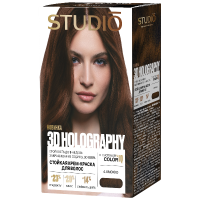 Студио Профешнл 3D стойкая краска для волос т.4.4 Мокко HOLOGRAPHY 2025