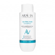 ARAVIA Laboratories шампунь для всех типов волос Нейтральный Neutral hair shampoo, 350 мл