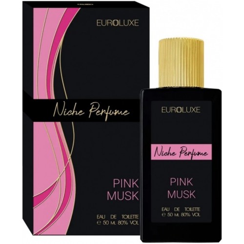 Туалетная вода EUROLUXE NICHE Perfume Pink musk ЖЕН EDT 50ML