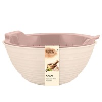 Миска- Дуршлаг 4,1+2,4л Sugar&Spice Cardamom шампань