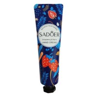 SADOER крем для рук питательный  Клубника 30 г