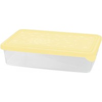 Контейнер для продуктов 0,9л прямоугольный цвет-груша Sugar&Spice Delicate