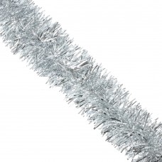 Мишура 200х5см ПЭТ серебро