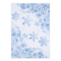 Наклейка декоративная Снежинки 47*33см. СНОУ БУМ