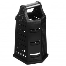 Терка 6-ти сторонняя с антиналипающим покрытием SATOSHI 23см. нерж. сталь Терка 6-ти сторонняя с антиналипающим покрытием SATOSHI 23см. нерж. сталь