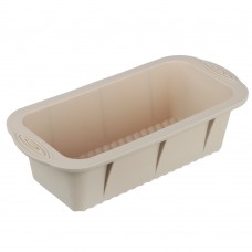 Форма для выпечки силиконовая, для кексов, хлеба с ручками, 28*5,5см