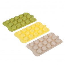 Форма силиконовая для шокол. и льда 15 ячеек, 21*10*1,6см 