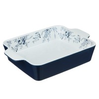Форма для запекания и серв. прямоуг. 28,2*19,5*5,8см MILLIMI цветы, керамика