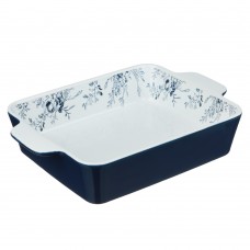 Форма для запекания и серв. прямоуг. 28,2*19,5*5,8см MILLIMI цветы, керамика Форма для запекания и серв. прямоуг. 28,2*19,5*5,8см MILLIMI цветы, керамика