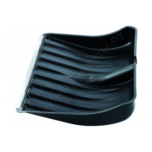 Лопата для уборки снега 460*440мм высокой прочности пласт.синяя.с мет. кромкой б/ч (6) Ангарск