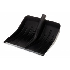 Лопата для уборки снега 420*420мм высокой прочности пласт.оранж.с мет. кромкой б/ч (6) Ангарск