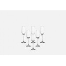 Набор бокалов для шампанского (6шт) 210мл Amber (Стеклопласт) Набор бокалов для шампанского (6шт) 210мл Amber (Стеклопласт)