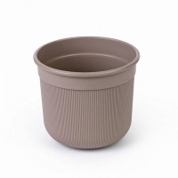 Горшок цветочный 10,0л Сканди (с дренажной вставкой) какао