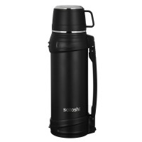 Термос с широкой горловиной 1,20л Акка нержавеющая сталь 18/10/SATOSHI