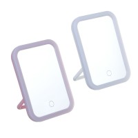 Зеркало настольное с подвеской LED 19,5*14,3см. 2 цвета