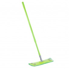 Швабра с насадкой из микрофибры на липучках, рукоятка металл окраш., телескоп. Швабра с насадкой из микрофибры на липучках, рукоятка металл окраш., телескоп.