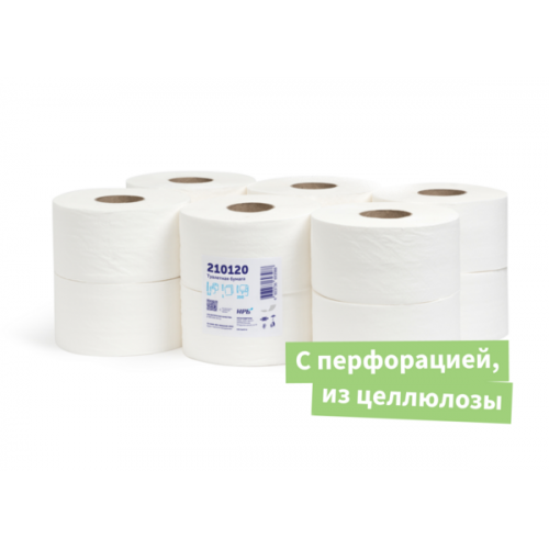 Туалетная бумага 190метров,1-сл.NRB-210120