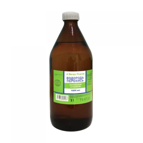 Перекись водорода 35% 1л 12шт/кор