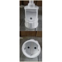 Розетка разборная 250 В белая