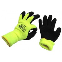 Перчатки нейлоновые морозостойкие с двойным латексным покрытием Зима ВОЗ