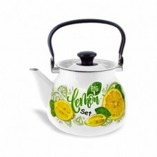 Чайник эм. 3,5л сф.м/ручка Лимонный свет белый (4) 42104-132/6 КЕР