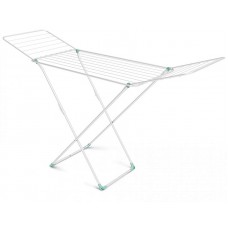 Сушилка д/белья 18 м. напольная, белая складная (макс. нагрузка 15 кг.)