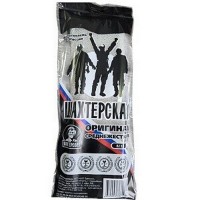 Мочалка банная жесткая Шахтерская Оригиная Черная