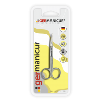 Germanicur Ножницы маникюрные прямые заточенные