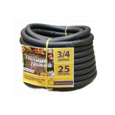 Шланг ПВХ поливочный черный 3/4 (19мм), 25м. Удачный урожай (Х-М)