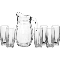 Набор графин (1600мл)+6 стаканов DANS  (Стеклопласт)