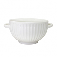 Бульонница 650мл белая фарфор