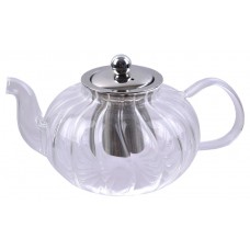 Чайник заварочный 800мл стекло/сито нерж.сталь СОЦ