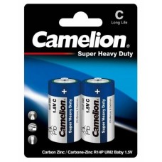 Батарейка полубочка R14-BL-2 Blue  цена за 2шт Camelion