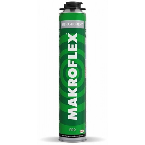 Макрофлекс пена монтажная Пена-цемент ПРО 850мл строительная Макрофлекс пена монтажная Пена-цемент ПРО 850мл строительная