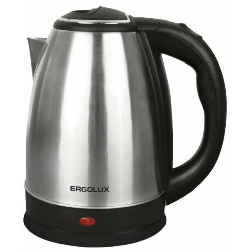 Чайник ERGOLUX ELX-KS05-C02 черный ПРОМО (нерж.сталь,1.8л, 220-240В, 1600 Вт)