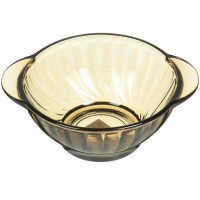 Бульонница 510мл Дымчатое стекло с ушками ELICA ( Стеклопласт)