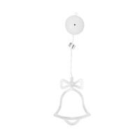 Гирлянда LGB-006 Колокольчик на подвесе с присоской, на батарейках Camelion