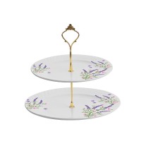 Фруктовница 2-х ярусная 17,8 и 22,9см. 