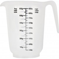 Кувшин мерный 1,0л Plast Team 155х120х150 мм натуральный