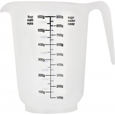 Кувшин мерный 1,0л Plast Team 155х120х150 мм натуральный